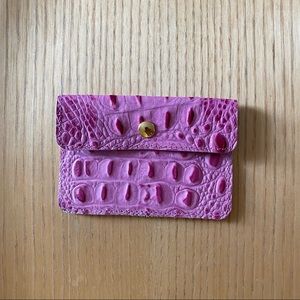 NWOT handmade leather pouch